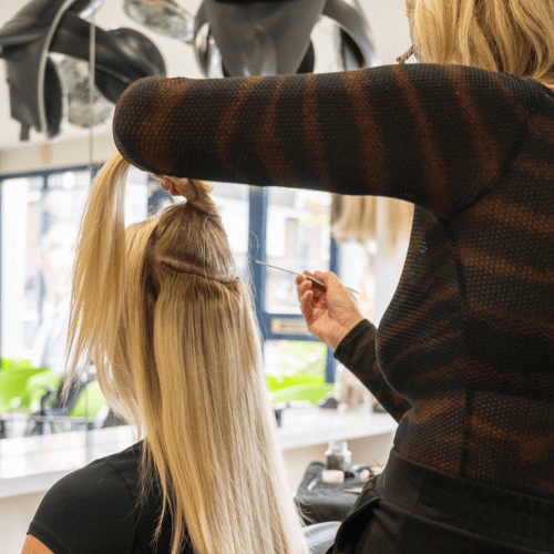 Haarverlenning Corina en Daisy's Haarmode